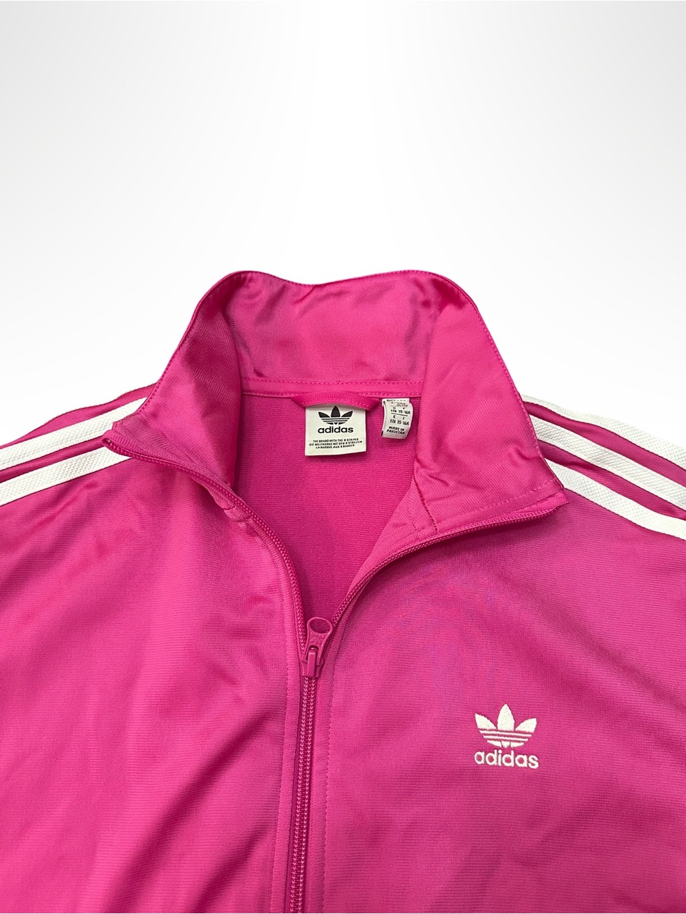 adidas  tack suit Hot Pink Three-Stripe Track Jacket & Pants - Picture 5 of 9